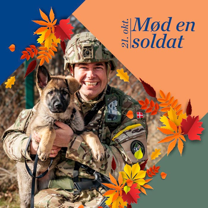 Mød en soldat den 14. oktober i Hvidovre C og bliv klogere på deres arbejde